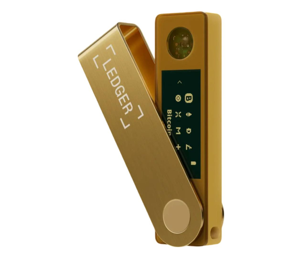 Ledger Nano X gold LEDGERNANOXG - 1290475 - zdjęcie